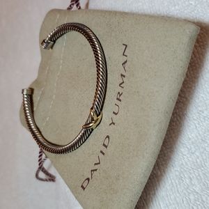 David Yurman 4mm X Station Cable Bracelet